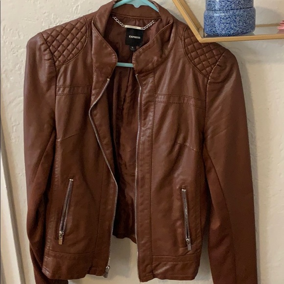 Express faux leather jacket - Picture 1 of 1